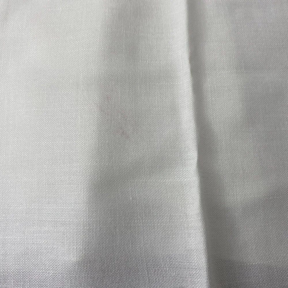 Vintage Ivory Cloth Napkins Linen Embroidered Leaf Applique Tea Towel Set 4